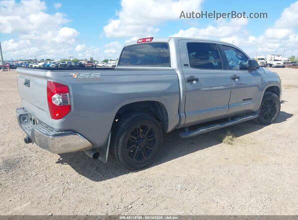 5TFEM5F10KX137568 2019 TOYOTA TUNDRA Gray 
