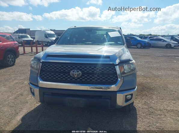 5TFEM5F10KX137568 2019 TOYOTA TUNDRA Gray 