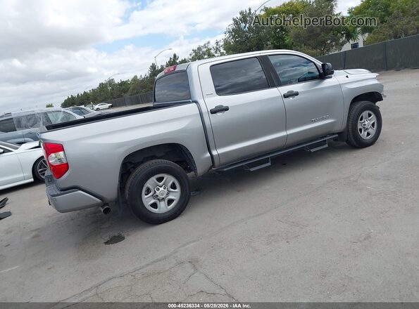 5TFEM5F12KX144733 2019 TOYOTA TUNDRA Gray უკანა მარჯვენა