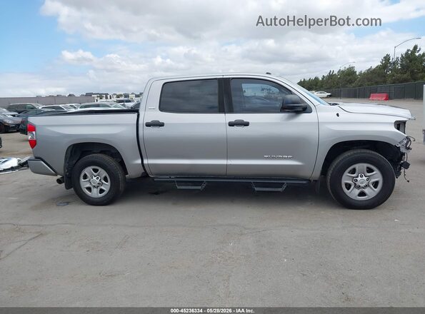 5TFEM5F12KX144733 2019 TOYOTA TUNDRA Gray სალონის 360-გრადუსიანი ხედი