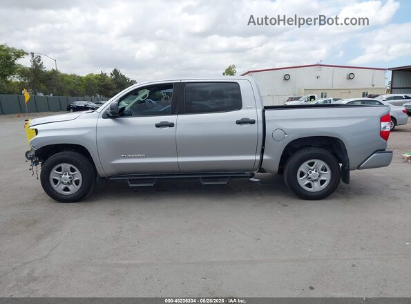 5TFEM5F12KX144733 2019 TOYOTA TUNDRA Gray 