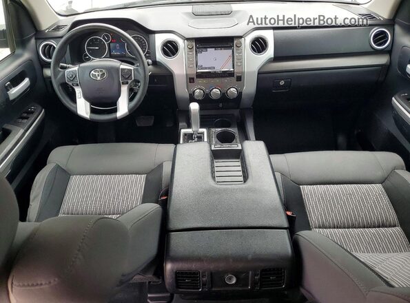5TFEM5F16GX097326 2016 TOYOTA TUNDRA Gray Widok deski rozdzielczej