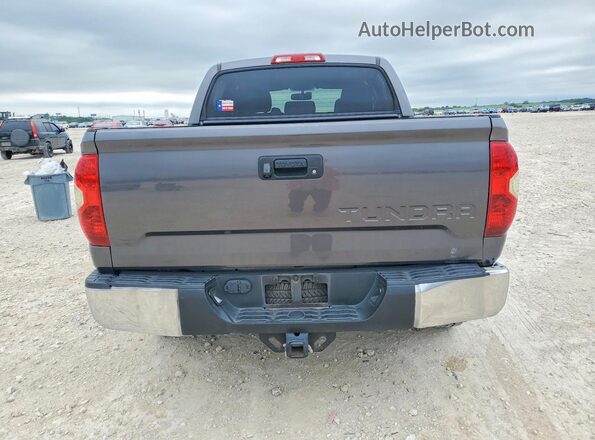 5TFEM5F16GX097326 2016 TOYOTA TUNDRA Gray Widok z tyłu