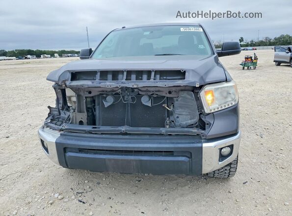 5TFEM5F16GX097326 2016 TOYOTA TUNDRA Gray Widok z przodu