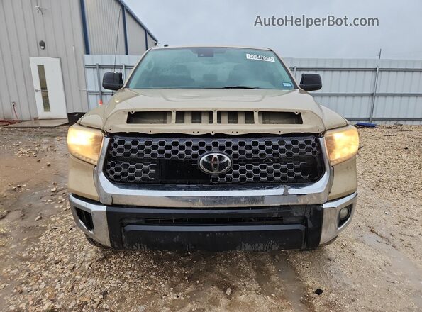 5TFEM5F18KX141691 2019 TOYOTA TUNDRA Tan VIN կոդի պիտակի տեսք