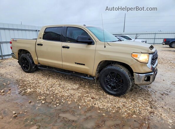 5TFEM5F18KX141691 2019 TOYOTA TUNDRA Tan Առջևի աջ