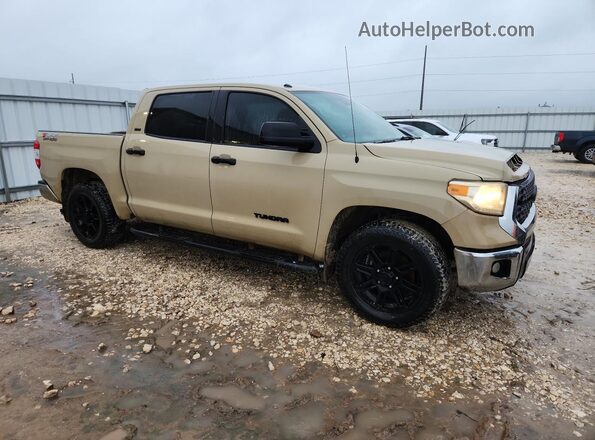 5TFEM5F18KX141691 2019 TOYOTA TUNDRA Tan 