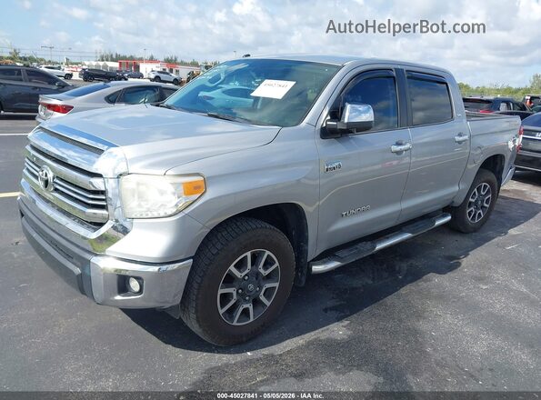 5TFEW5F12HX215691 2017 TOYOTA TUNDRA Silver 