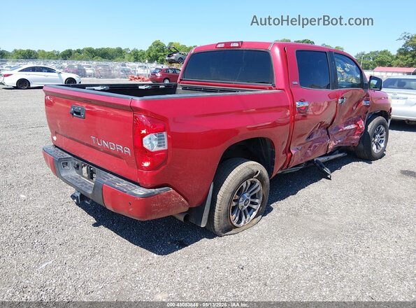5TFEW5F17HX227030 2017 TOYOTA TUNDRA Красный Задняя правая четверть