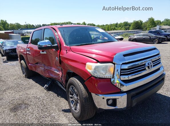5TFEW5F17HX227030 2017 TOYOTA TUNDRA Красный Вид спереди