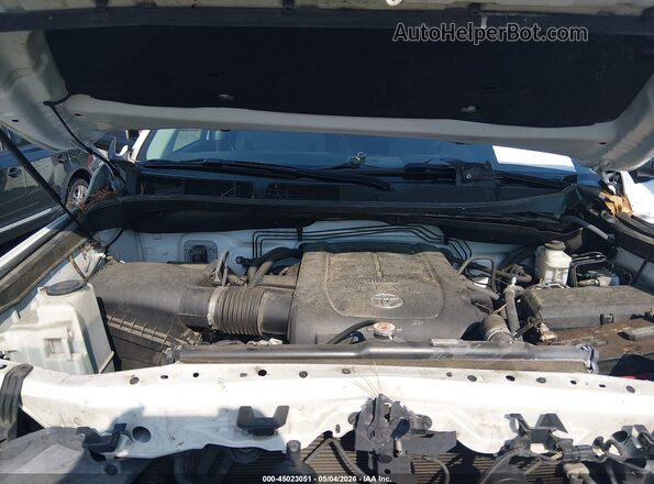 5TFEY5F17JX243812 2018 TOYOTA TUNDRA White უკანა ხედი