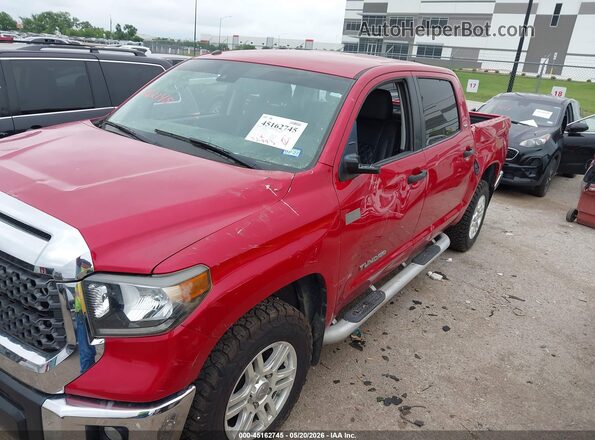 5TFEY5F17KX247084 2019 TOYOTA TUNDRA Red Панорамний вид салону 360°
