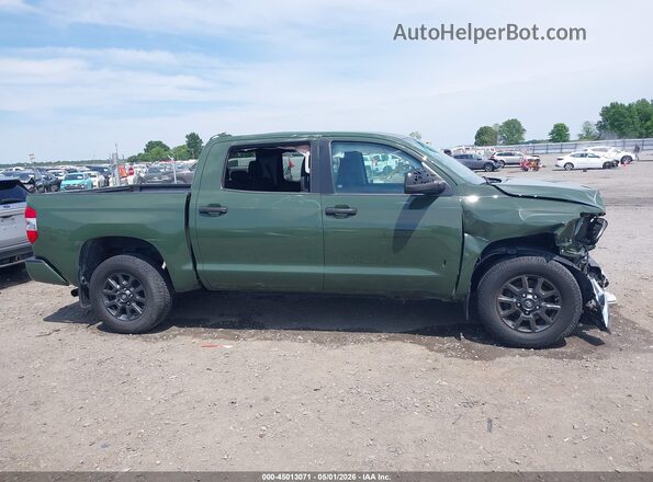 5TFEY5F18MX286740 2021 TOYOTA TUNDRA Green Vista interior trasera