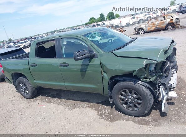 5TFEY5F18MX286740 2021 TOYOTA TUNDRA Green 