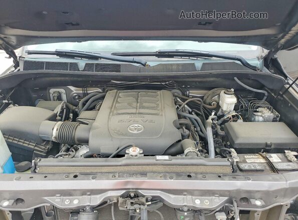 5TFEY5F19KX247135 2019 TOYOTA TUNDRA Серый Вид задней части салона