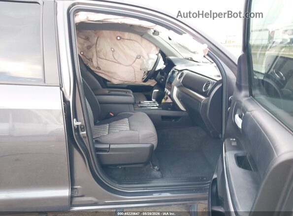 5TFEY5F1XMX288943 2021 TOYOTA TUNDRA Gray Front interior view