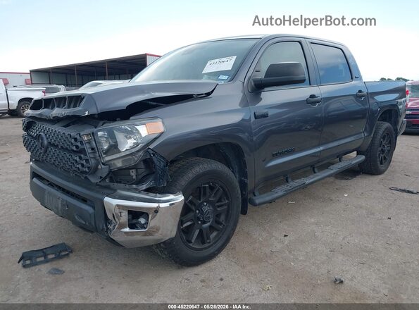 5TFEY5F1XMX288943 2021 TOYOTA TUNDRA Gray Front left