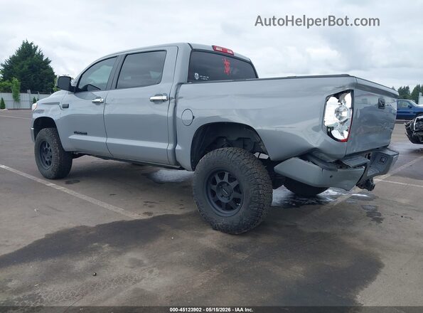 5TFHY5F19KX805756 2019 TOYOTA TUNDRA Gray Tył lewy