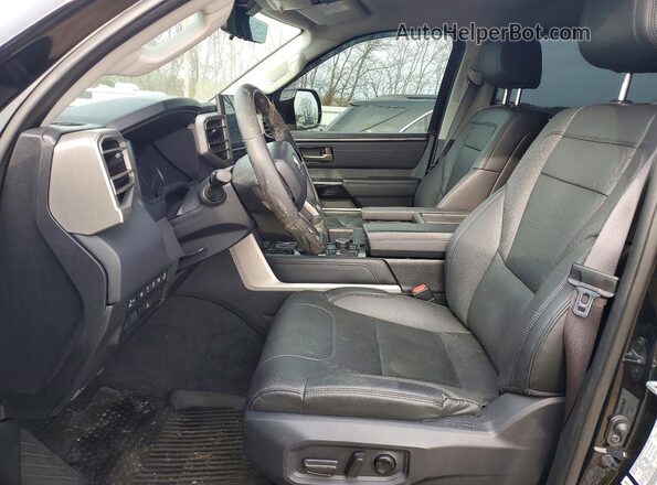 5TFJA5DB2PX081322 2023 TOYOTA TUNDRA Black Սալոնի դիմացի տեսք