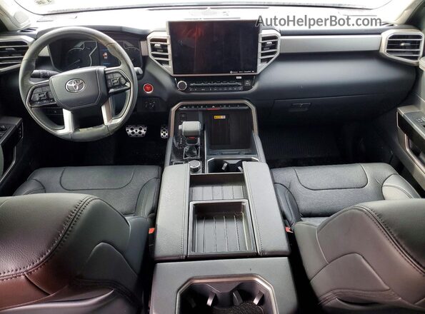 5TFJA5DB2PX081322 2023 TOYOTA TUNDRA Black Առջևի վահանակի տեսք