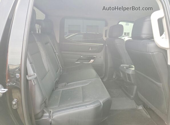 5TFJA5DB2PX081322 2023 TOYOTA TUNDRA Black Հետևի նստատեղերի տեսք