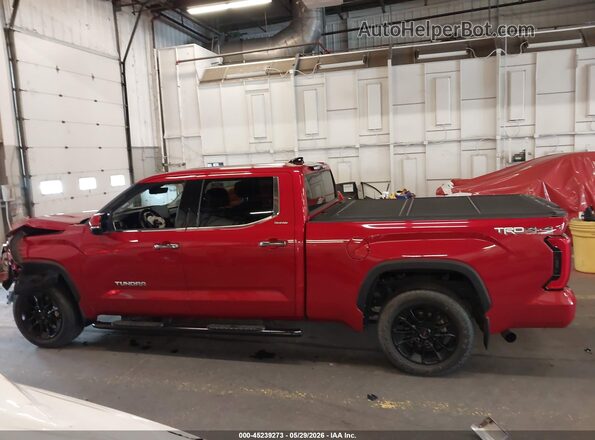 5TFJA5EC0NX006266 2022 TOYOTA TUNDRA Red 