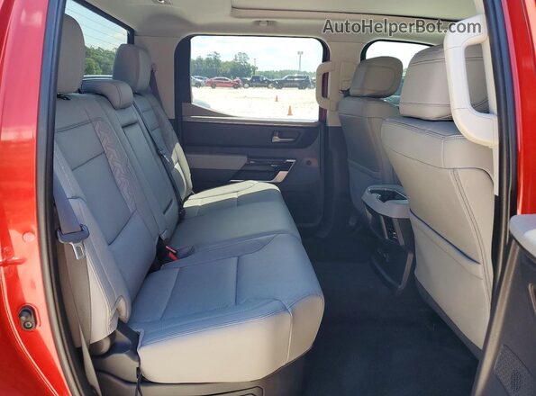 5TFJC5DB2PX020627 2023 TOYOTA TUNDRA Красный Вид задних сидений