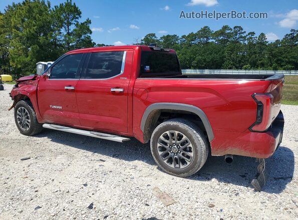 5TFJC5DB2PX020627 2023 TOYOTA TUNDRA Красный Задняя левая четверть