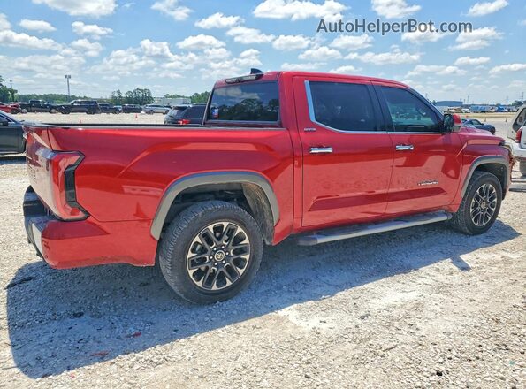 5TFJC5DB2PX020627 2023 TOYOTA TUNDRA Красный Задняя правая четверть
