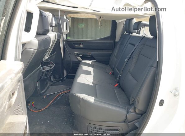 5TFJC5DB9PX017448 2023 TOYOTA TUNDRA HYBRID White VIN კოდის სტიკერის ხედი