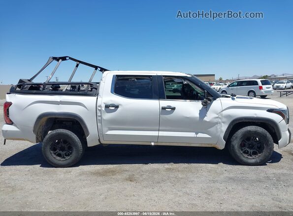 5TFJC5DB9PX017448 2023 TOYOTA TUNDRA HYBRID White უკანა სალონის ხედი