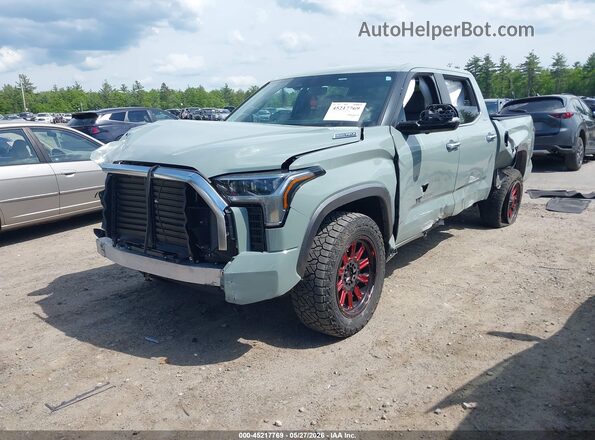 5TFJC5DBXSX093964 2025 TOYOTA TUNDRA HYBRID Gray Передня ліва чверть
