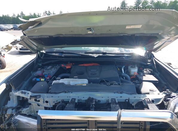 5TFJC5DBXSX093964 2025 TOYOTA TUNDRA HYBRID Gray Вид ззаду