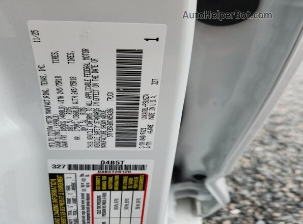 5TFKB5AB8TX054206 2026 TOYOTA TUNDRA White 
