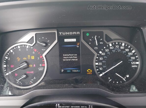 5TFKB5DB4SX305717 2025 TOYOTA TUNDRA Черный Вид задних сидений