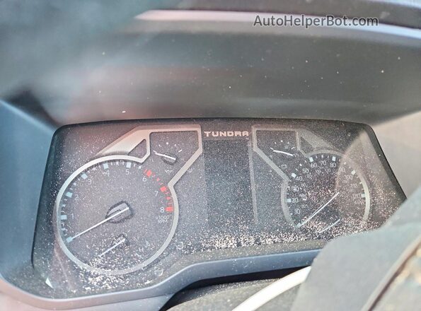 5TFKB5DBXSX313126 2025 TOYOTA TUNDRA Gray Սարքավորումների վահանակի տեսք