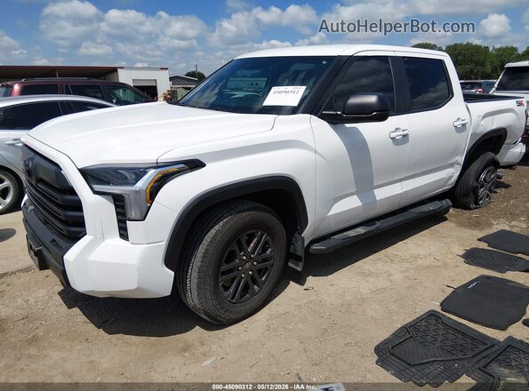 5TFLA5AB6SX041623 2025 TOYOTA TUNDRA White წინა მარცხენა ხედი სამი მეოთხედიდან