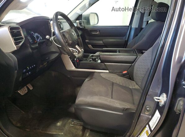 5TFLA5DA9PX083701 2023 TOYOTA TUNDRA Gray Widok wnętrza z przodu