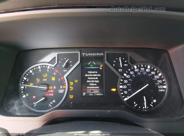 5TFLA5DB3TX375038 2026 TOYOTA TUNDRA Gray Widok tylnych siedzeń