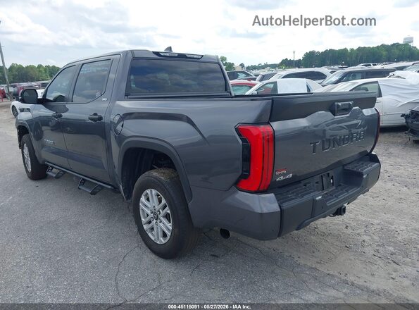 5TFLA5DB4SX260463 2025 TOYOTA TUNDRA Gray Rear left