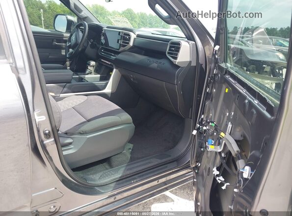 5TFLA5DB4SX260463 2025 TOYOTA TUNDRA Gray Front interior view