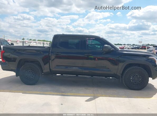 5TFLA5DB5SX286084 2025 TOYOTA TUNDRA Black Widok wnętrza z tyłu