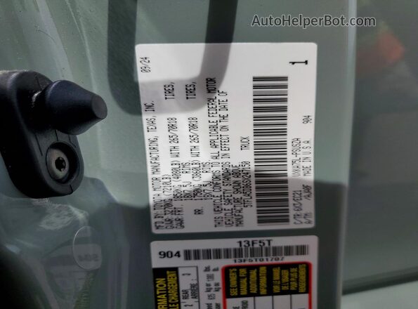 5TFLA5DB6SX247150 2025 TOYOTA TUNDRA Gray 