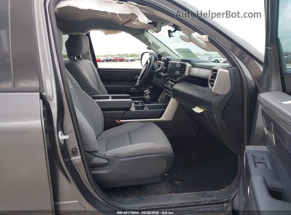 5TFLA5DBXPX096630 2023 TOYOTA TUNDRA Gray Widok wnętrza z przodu