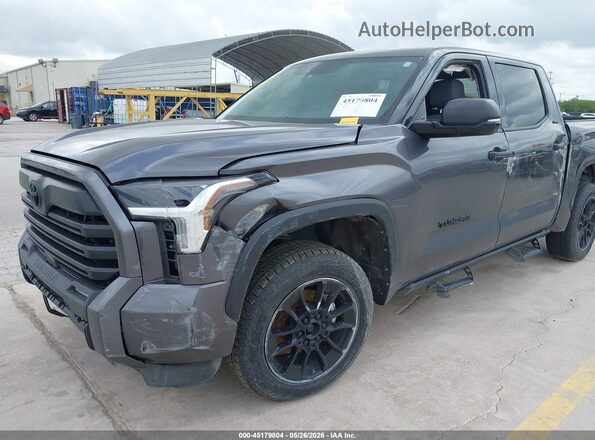 5TFLA5DBXPX096630 2023 TOYOTA TUNDRA Gray Widok z przodu