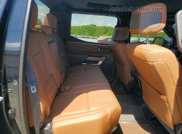 5TFMA5AB4PX019972 2023 TOYOTA TUNDRA Black Հետևի նստատեղերի տեսք