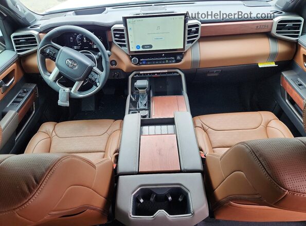 5TFMA5EC7TX054518 2026 TOYOTA TUNDRA White Dashboard view
