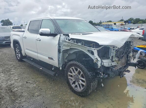 5TFMC5DB3NX009999 2022 TOYOTA TUNDRA White Передня права чверть
