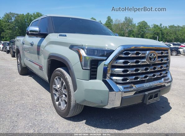 5TFMC5DB3SX094435 2025 TOYOTA TUNDRA HYBRID Green წინა ხედი