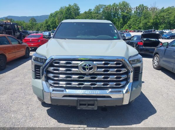 5TFMC5DB3SX094435 2025 TOYOTA TUNDRA HYBRID Green ხელსაწყოთა პანელის ხედი